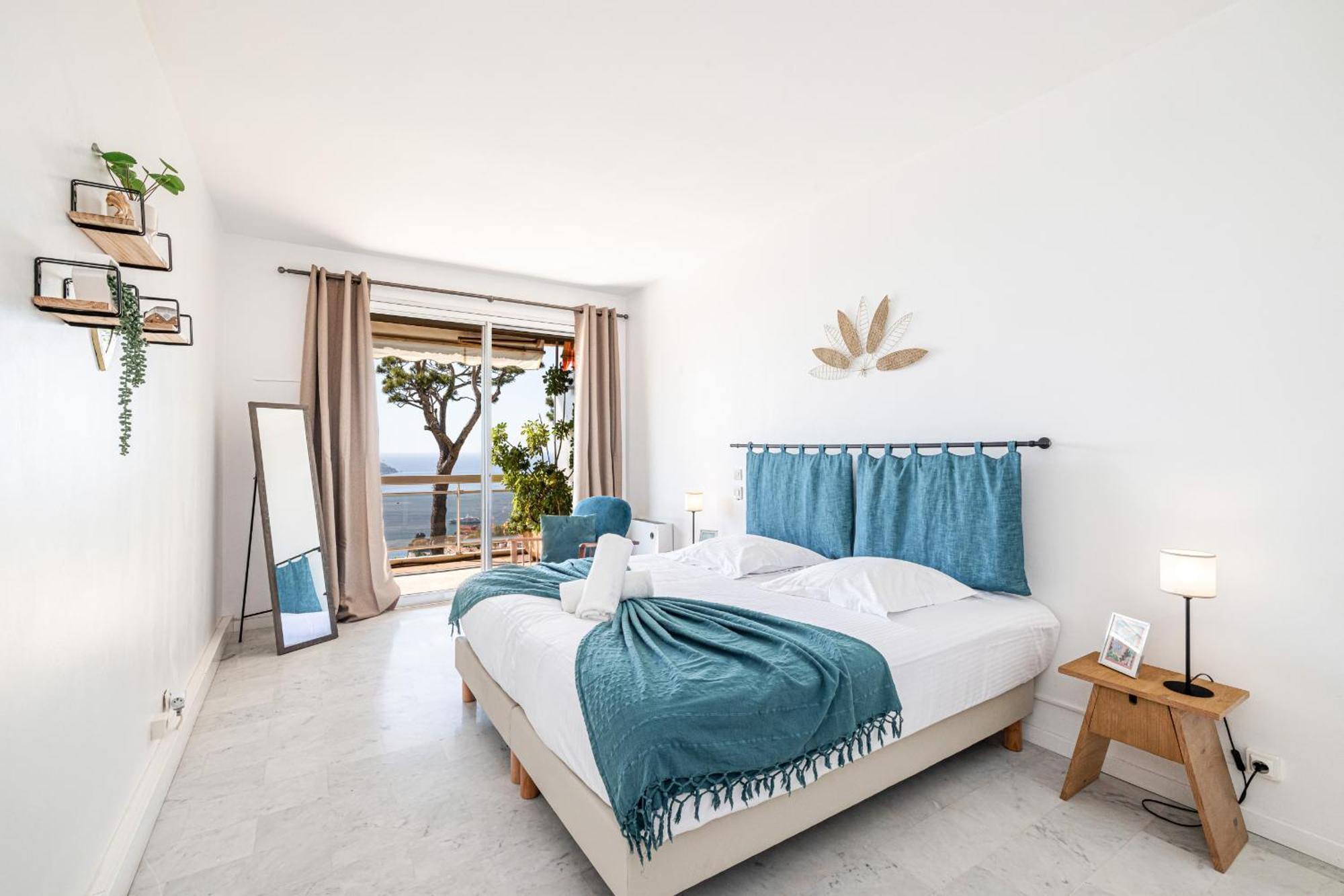Extraordinary Sea View - 1 Bdr With Ac Apartman Villefranche-sur-Mer Kültér fotó