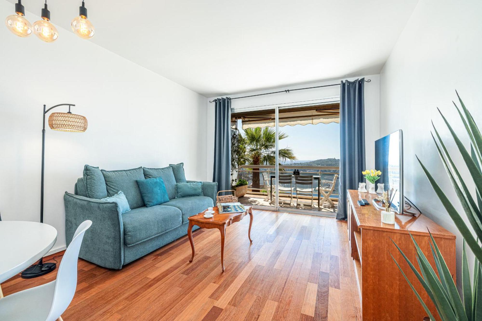 Extraordinary Sea View - 1 Bdr With Ac Apartman Villefranche-sur-Mer Kültér fotó