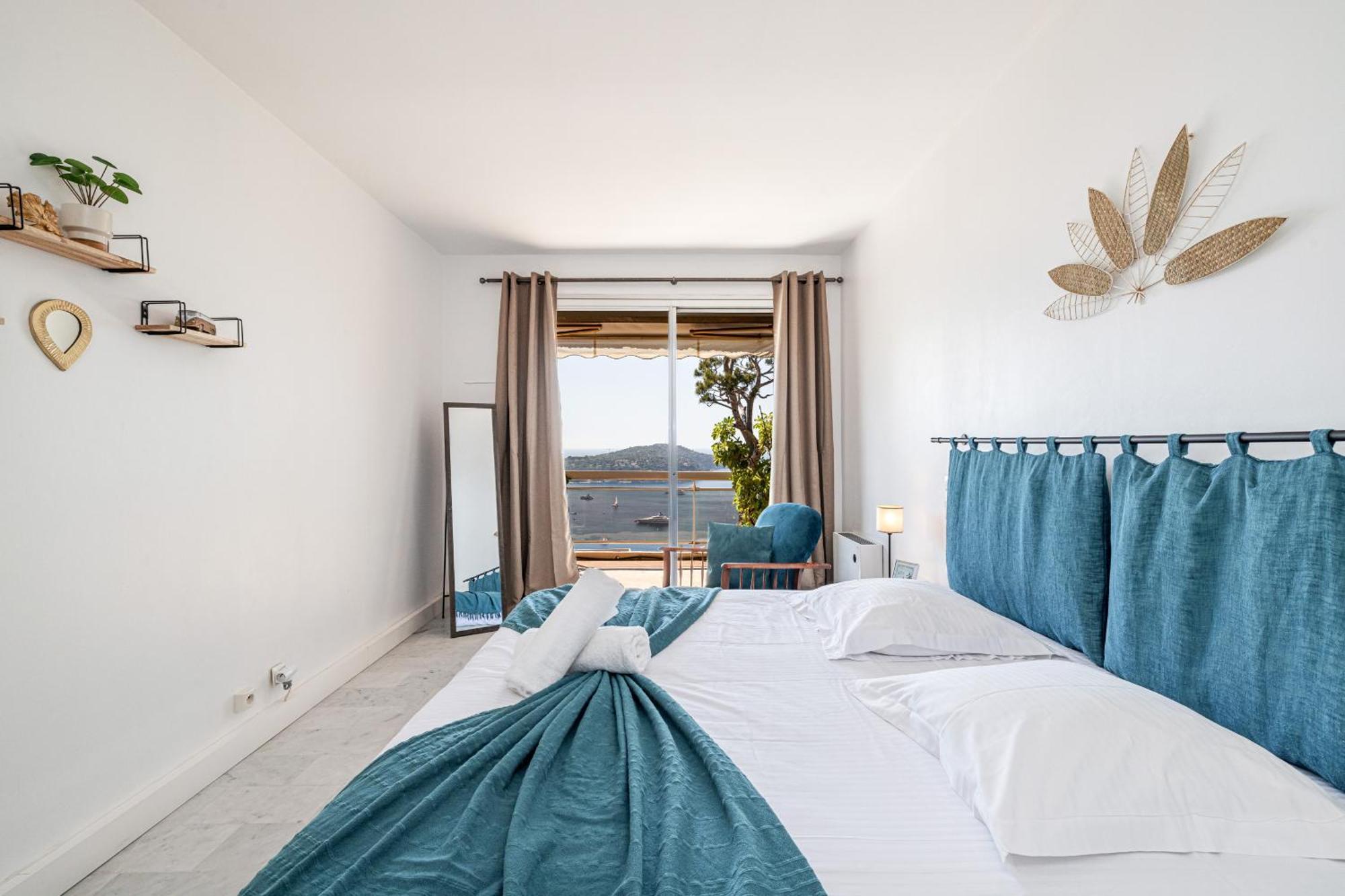 Extraordinary Sea View - 1 Bdr With Ac Apartman Villefranche-sur-Mer Kültér fotó