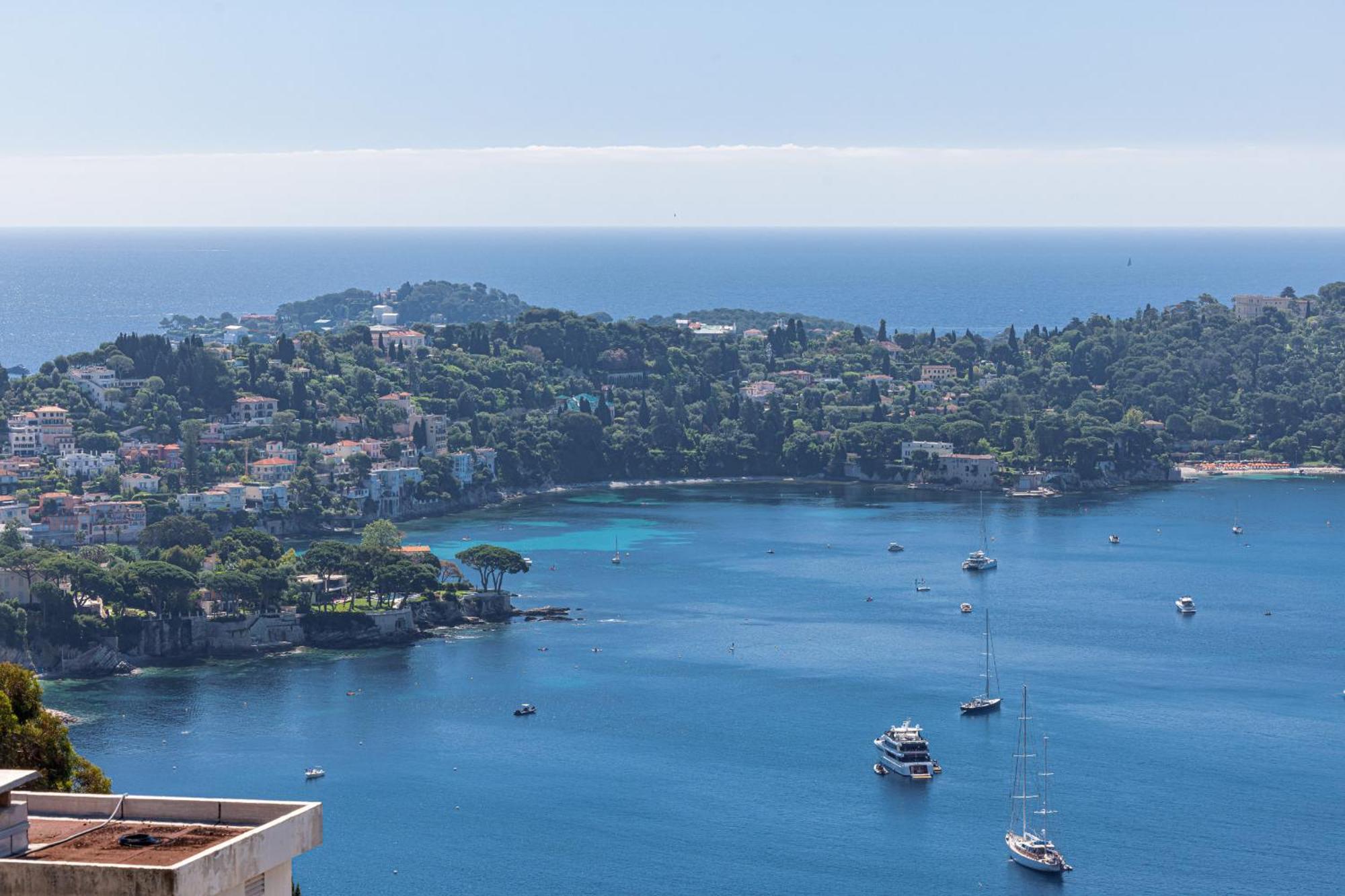 Extraordinary Sea View - 1 Bdr With Ac Apartman Villefranche-sur-Mer Kültér fotó