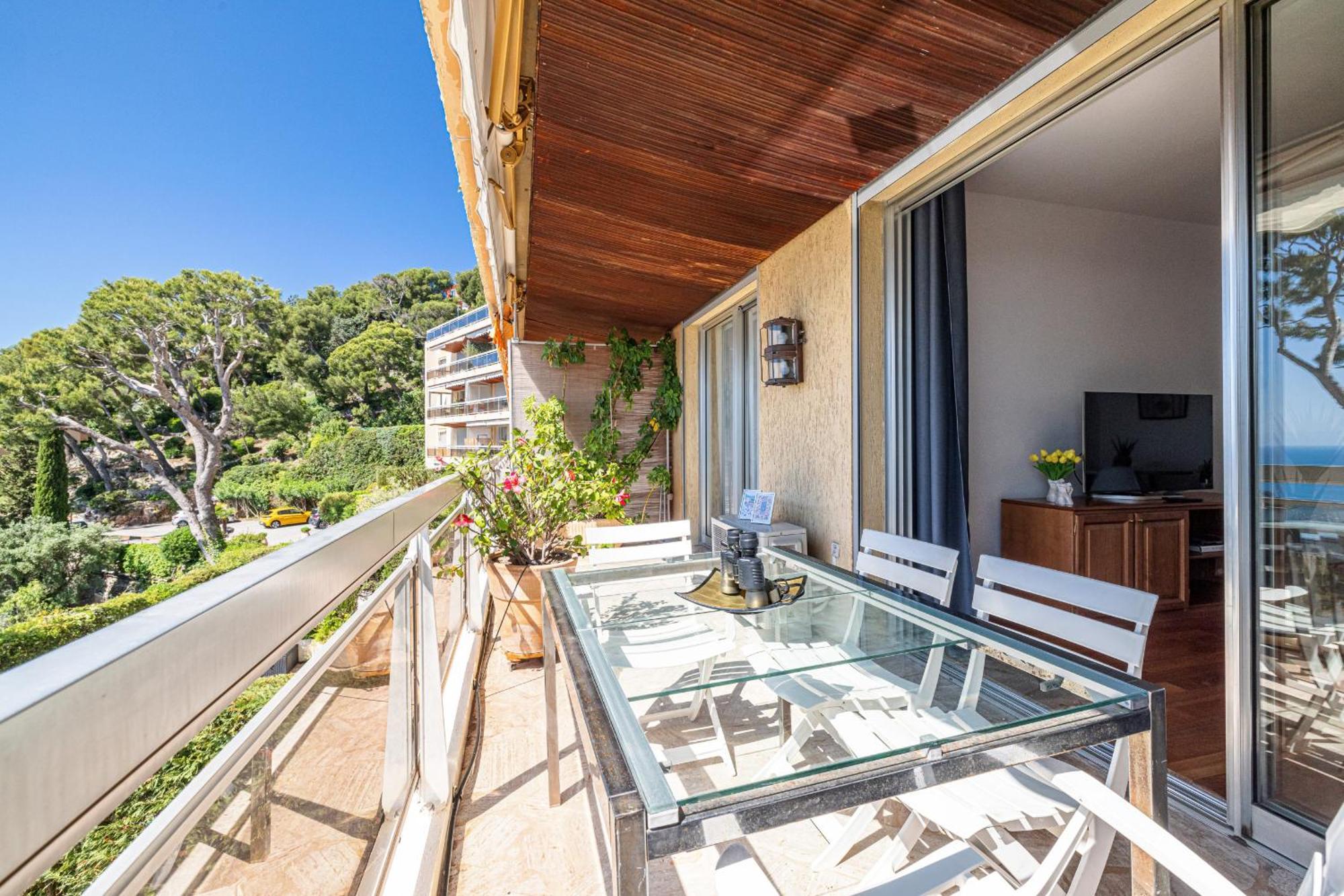 Extraordinary Sea View - 1 Bdr With Ac Apartman Villefranche-sur-Mer Kültér fotó
